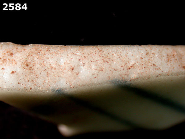 PORCELAIN, UID ASIAN specimen 2584 side view