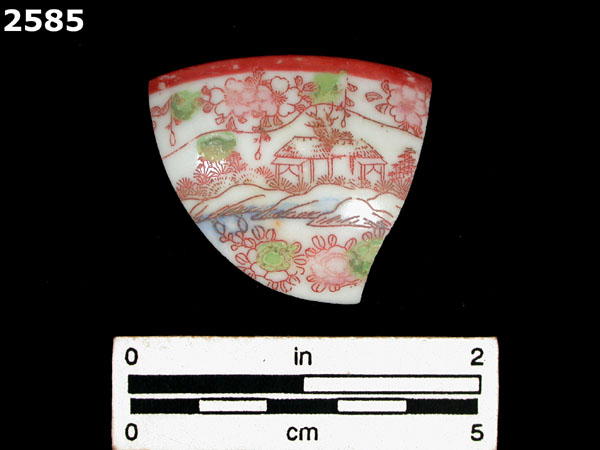 PORCELAIN, UID ASIAN specimen 2585 