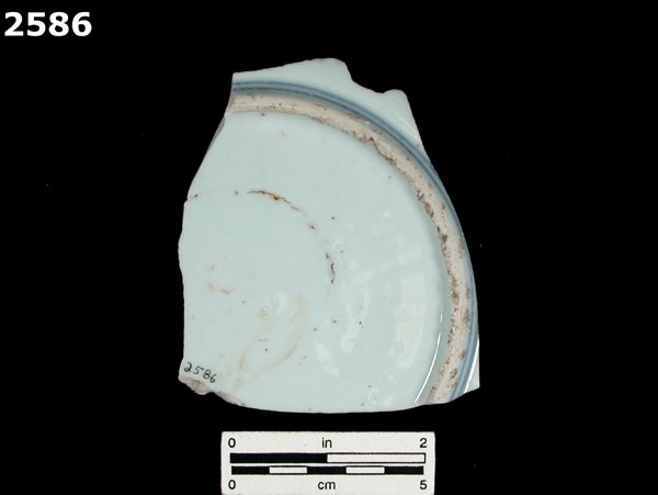 PORCELAIN, KRAAK specimen 2586 rear view