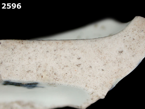 PORCELAIN, UID ASIAN specimen 2596 side view