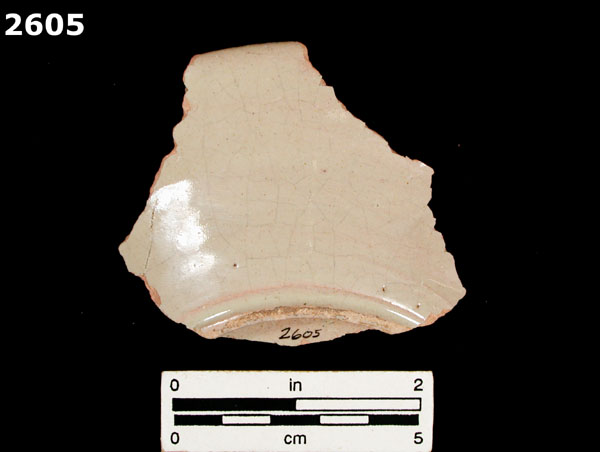 MEXICO CITY COPY OF HUEJOTZINGO BLUE ON WHITE specimen 2605 rear view