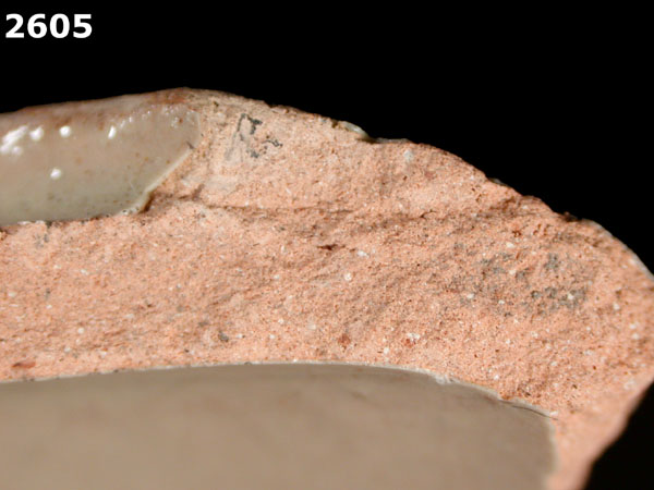 MEXICO CITY COPY OF HUEJOTZINGO BLUE ON WHITE specimen 2605 side view