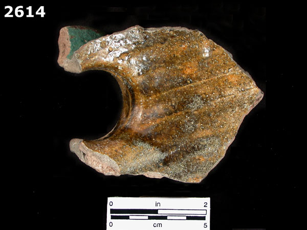 OLIVE JAR, EARLY STYLE specimen 2614 rear view