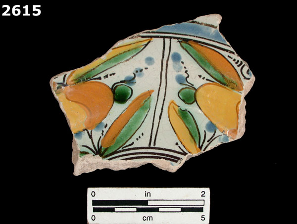 ARANAMA POLYCHROME specimen 2615 front view