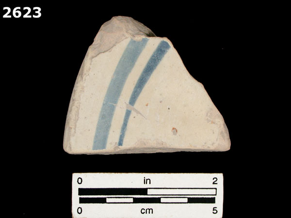 YAYAL BLUE ON WHITE specimen 2623 