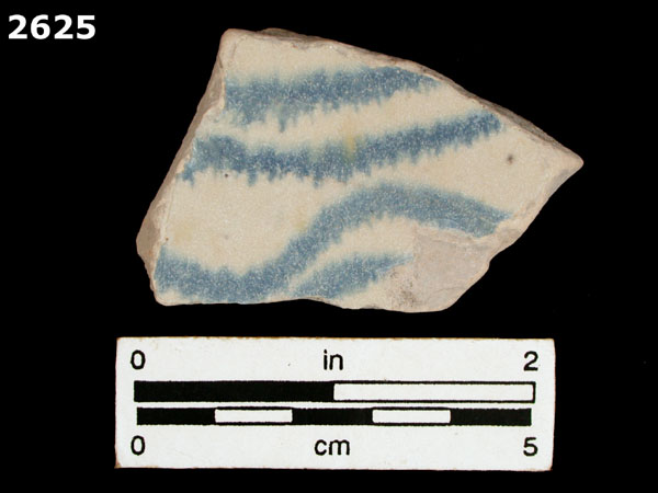 YAYAL BLUE ON WHITE specimen 2625 