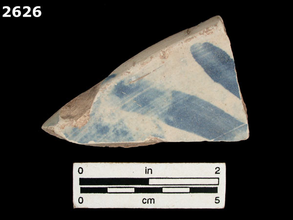 YAYAL BLUE ON WHITE specimen 2626 