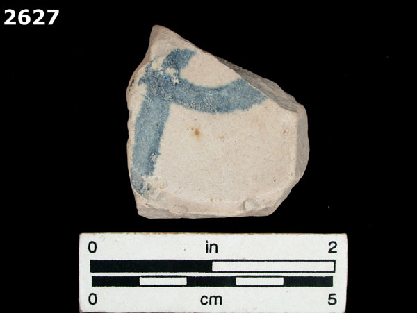 YAYAL BLUE ON WHITE specimen 2627 
