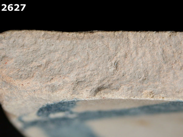 YAYAL BLUE ON WHITE specimen 2627 side view