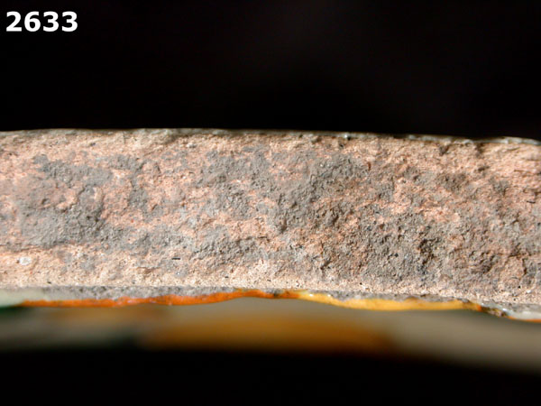 ABO POLYCHROME specimen 2633 side view