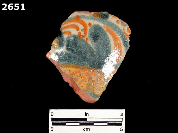 LA TRAZA POLYCHROME specimen 2651 front view