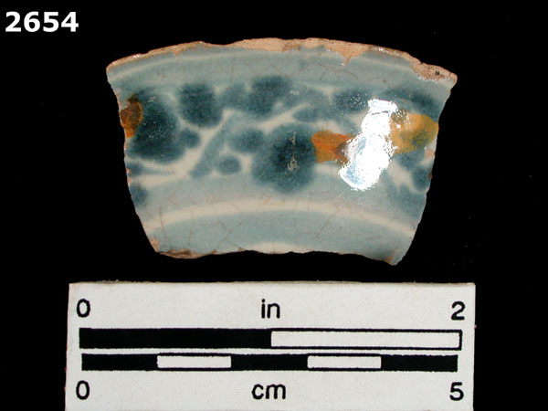 LA TRAZA POLYCHROME specimen 2654 front view