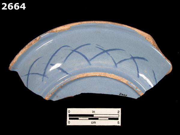 LIGURIAN BLUE ON BLUE specimen 2664 rear view