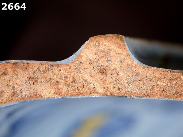 LIGURIAN BLUE ON BLUE specimen 2664 side view