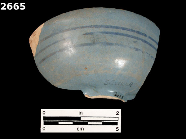 SEVILLA BLUE ON BLUE specimen 2665 rear view