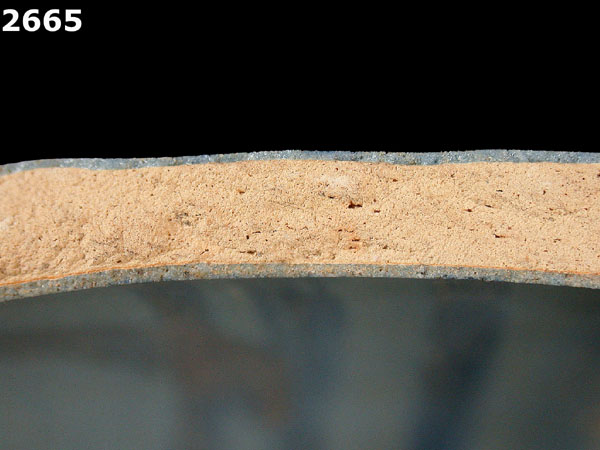 SEVILLA BLUE ON BLUE specimen 2665 side view