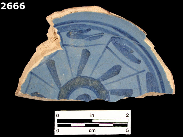 SEVILLA BLUE ON BLUE specimen 2666 front view