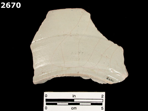 PUEBLA POLYCHROME specimen 2670 rear view