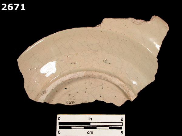 PUEBLA POLYCHROME specimen 2671 rear view