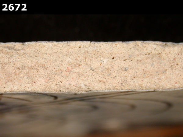 PUEBLA POLYCHROME specimen 2672 side view