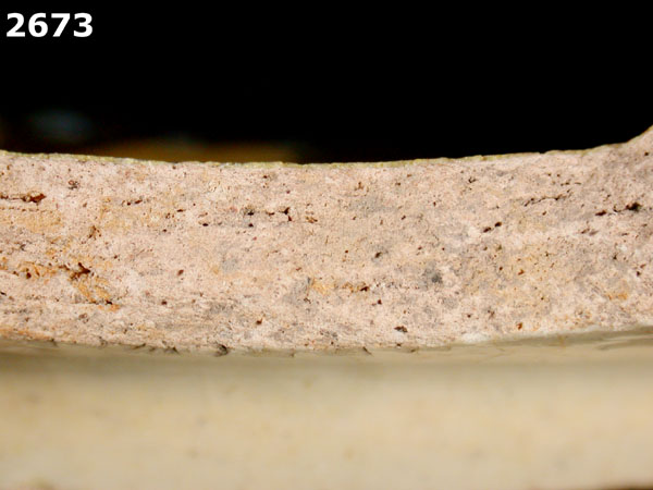 PUEBLA POLYCHROME specimen 2673 side view