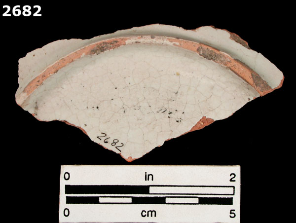 PANAMA POLYCHROME-TYPE A specimen 2682 rear view