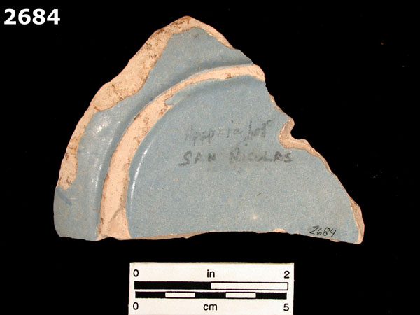 SEVILLA BLUE ON BLUE specimen 2684 rear view