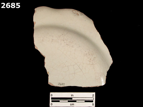 PUEBLA WHITE specimen 2685 rear view
