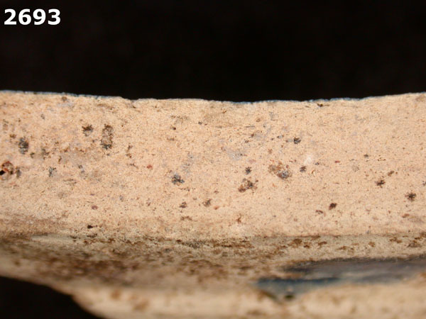 BLUE-GREEN BACIN specimen 2693 side view