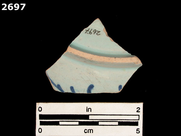 LIGURIAN BLUE ON BLUE specimen 2697 rear view