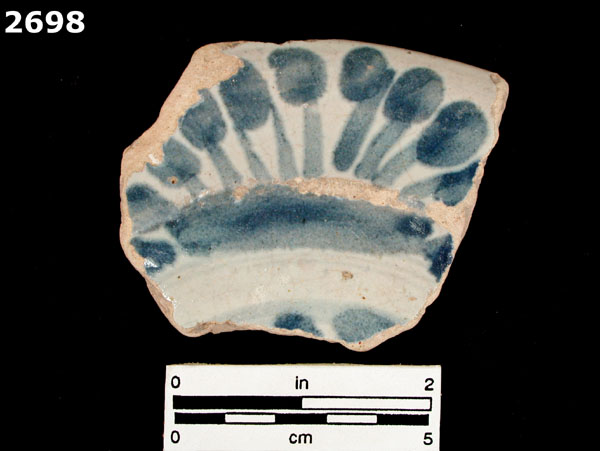 SAN LUIS BLUE ON WHITE specimen 2698 