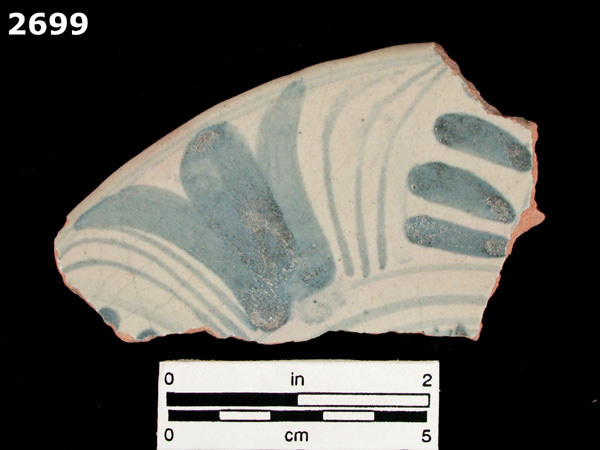 SAN LUIS BLUE ON WHITE specimen 2699 