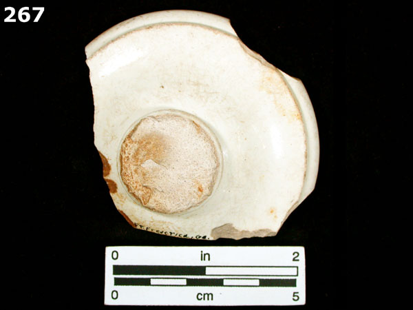 CREAMWARE, PLAIN specimen 267 