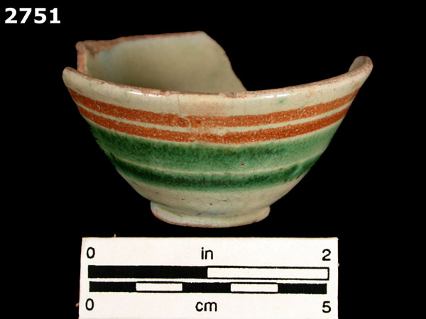 Histarch type gallery specimen 2751 front view