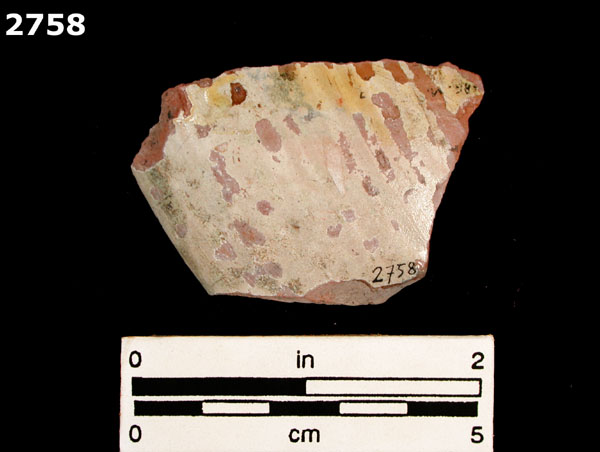 ROMITA SGRAFFITO specimen 2758 rear view