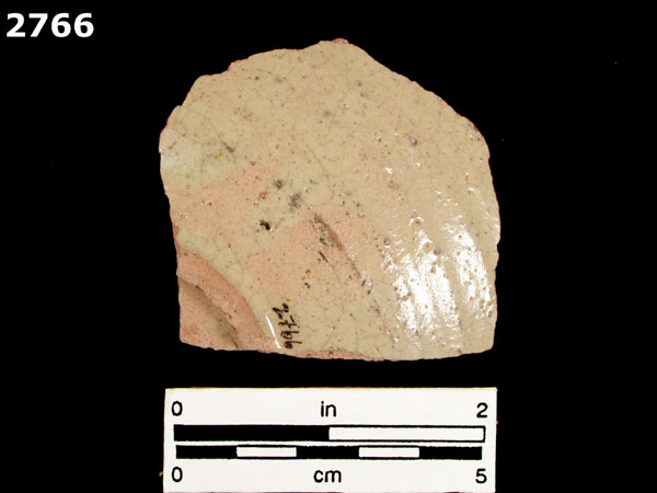 UNIDENTIFIED POLYCHROME MAJOLICA, MEXICO CITY TRADITION specimen 2766 rear view