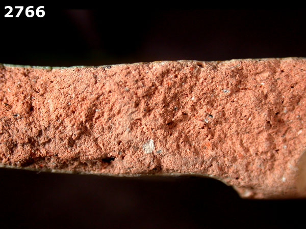 UNIDENTIFIED POLYCHROME MAJOLICA, MEXICO CITY TRADITION specimen 2766 side view