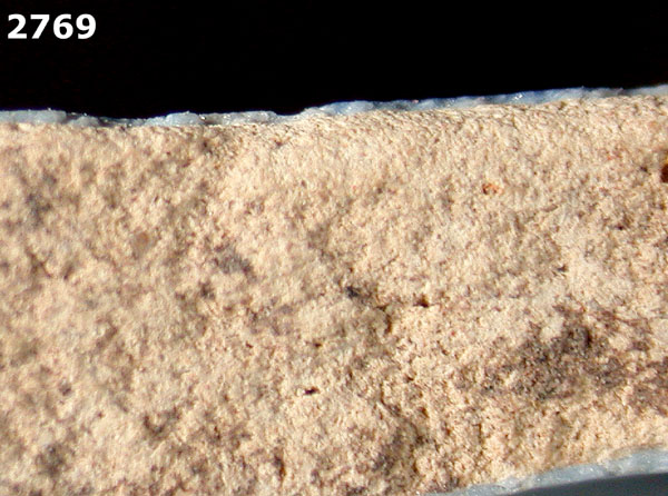 LIGURIAN BLUE ON BLUE specimen 2769 side view