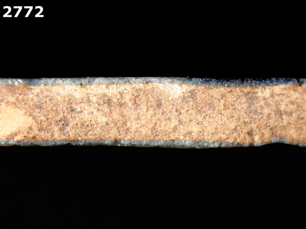 LIGURIAN BLUE ON BLUE specimen 2772 side view