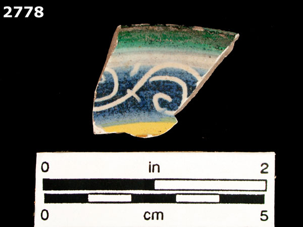 MONTELUPO POLYCHROME specimen 2778 