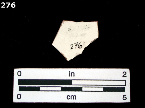CREAMWARE, TRANSFER PRINTED specimen 276 rear view