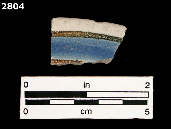 SAN ELIZARIO POLYCHROME specimen 2804 front view