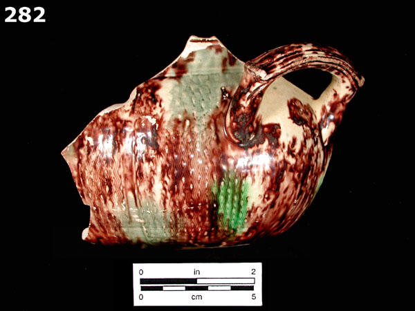 WHIELDON WARE specimen 282 rear view