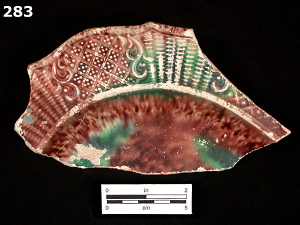 WHIELDON WARE specimen 283 front view