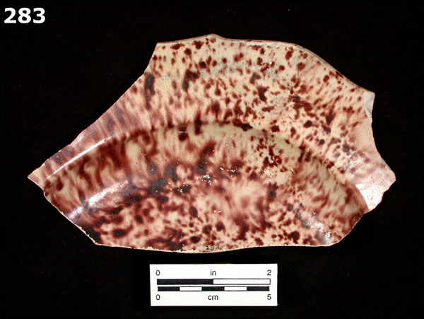 WHIELDON WARE specimen 283 rear view