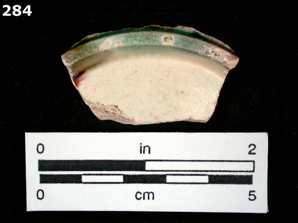 WHIELDON WARE specimen 284 front view