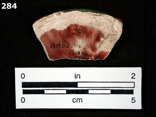 WHIELDON WARE specimen 284 rear view