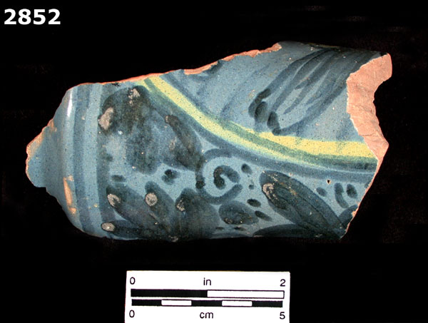 Histarch type gallery specimen 2852 front view