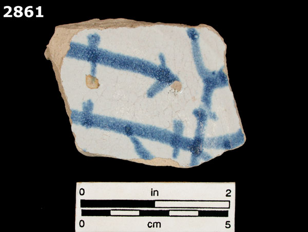 SEVILLA BLUE ON WHITE specimen 2861 