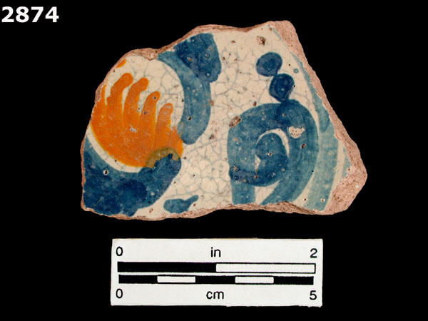 MEXICO CITY POLYCHROME specimen 2874 